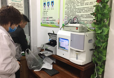 微量元素分析仪走进安徽埇桥区北关街道社区卫生服务中心