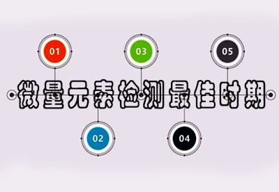 医用微量元素检测仪剖析微量元素检查最佳时期? 医用微量元素检测仪剖析微量元素检查最佳时期?
